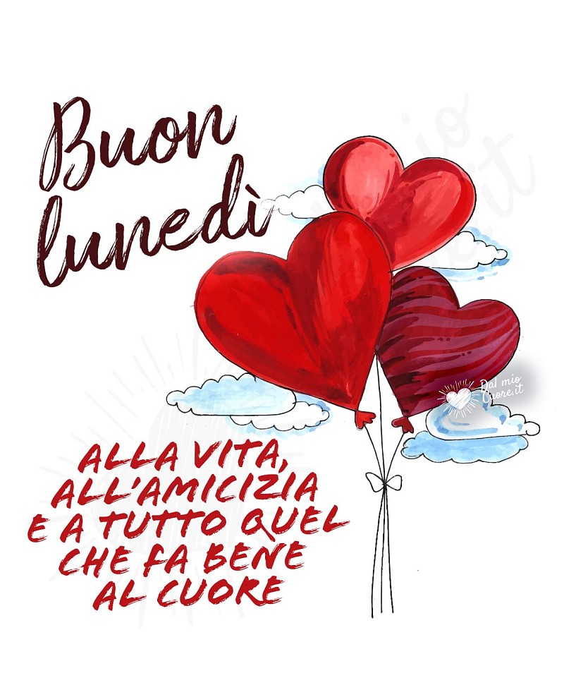 Buon lunedì con frase molto bella