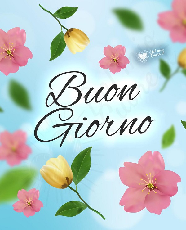 Buon giorno floreale