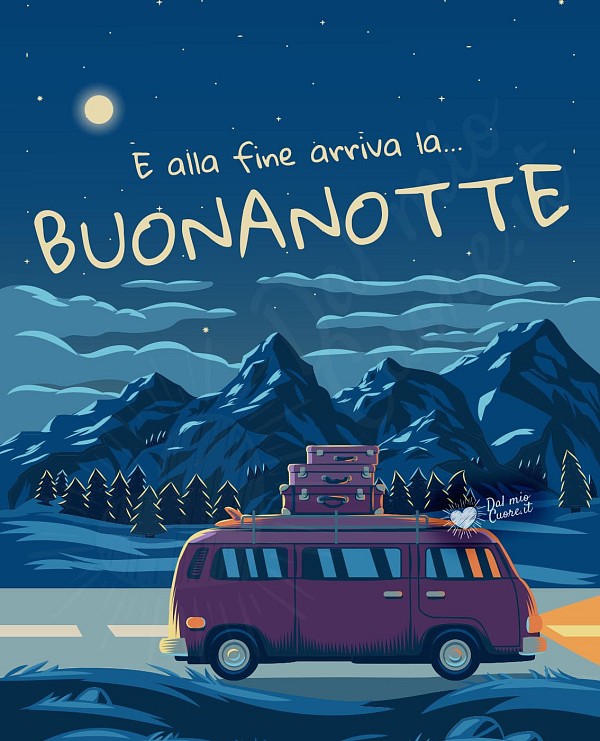 E alla fine arriva la buonanotte