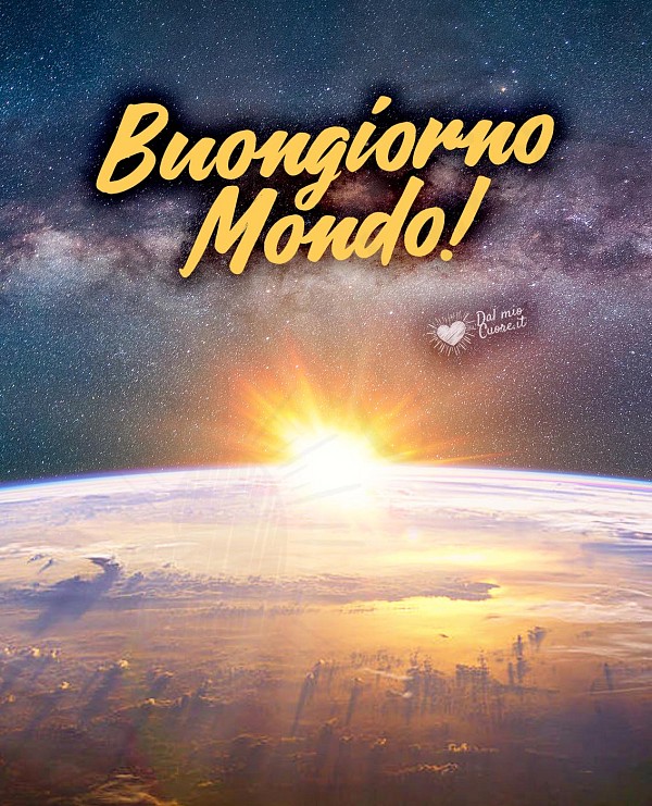 Buongiorno Mondo!