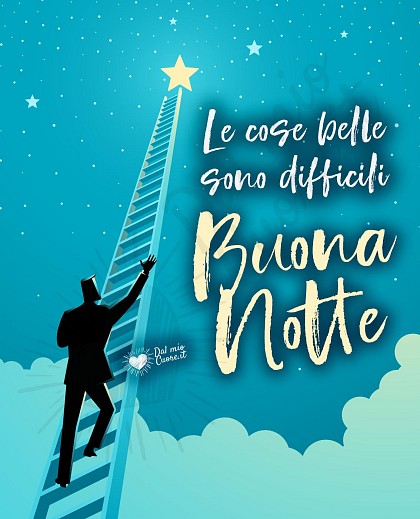 Buonanotte con frase