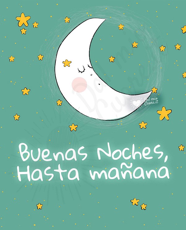Buenas noches. Hasta mañana