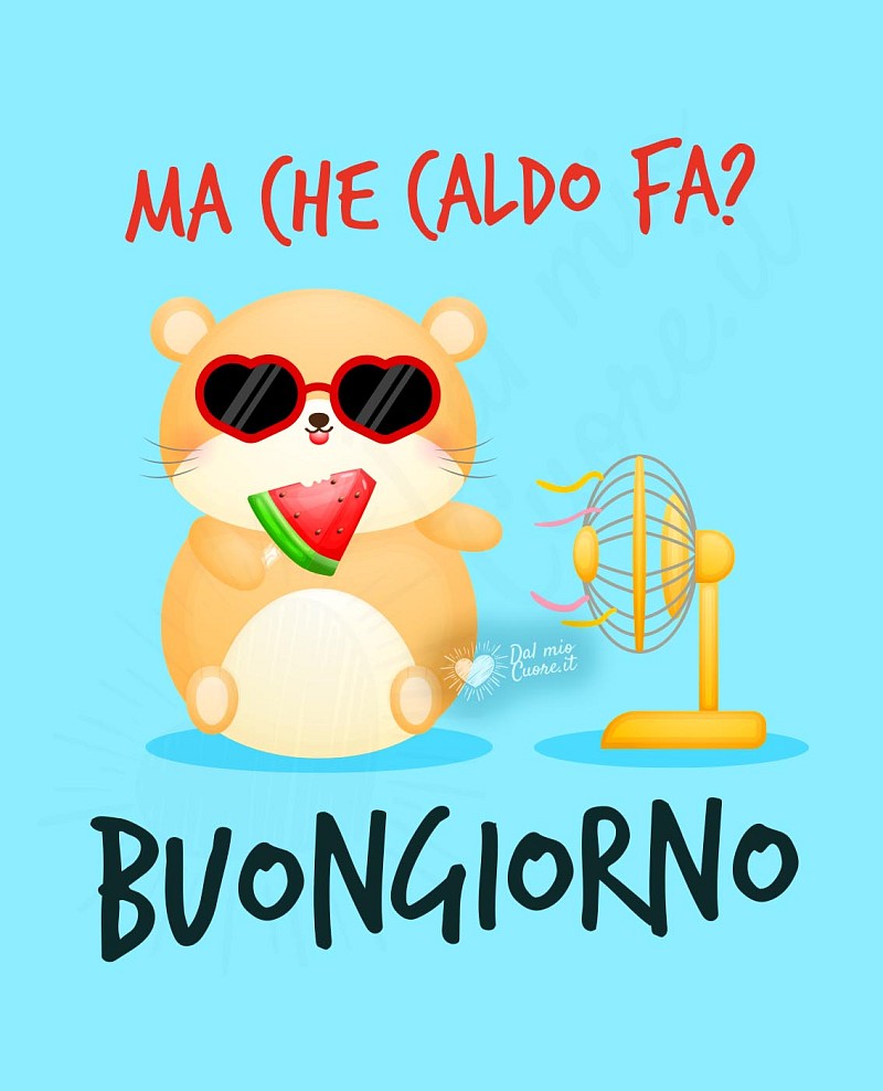 Ma che caldo fa? Divertente