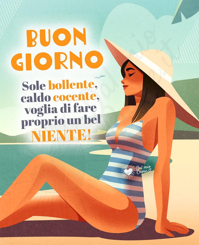 Buongiorno Estivo in Rima: Sole bollente, caldo cocente e totale relax!