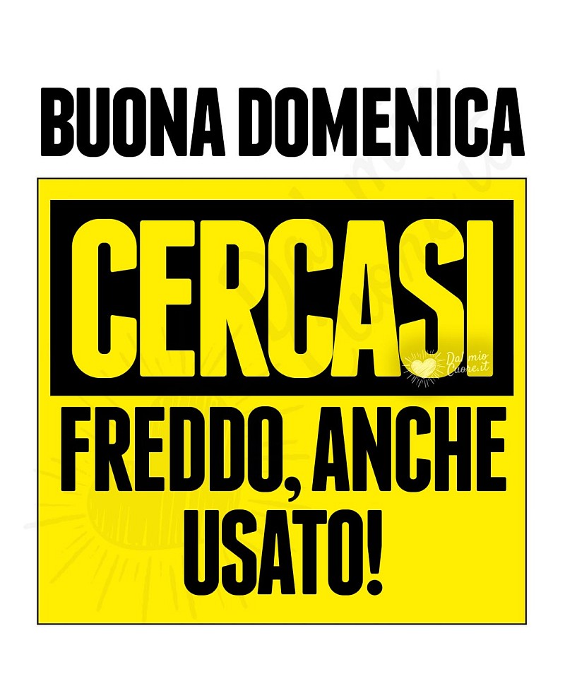 Buona domenica divertente e spiritosa