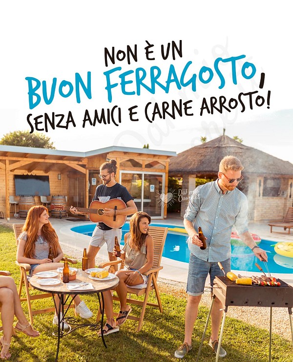 Non è un buon ferragosto, senza amici e carne arrosto!