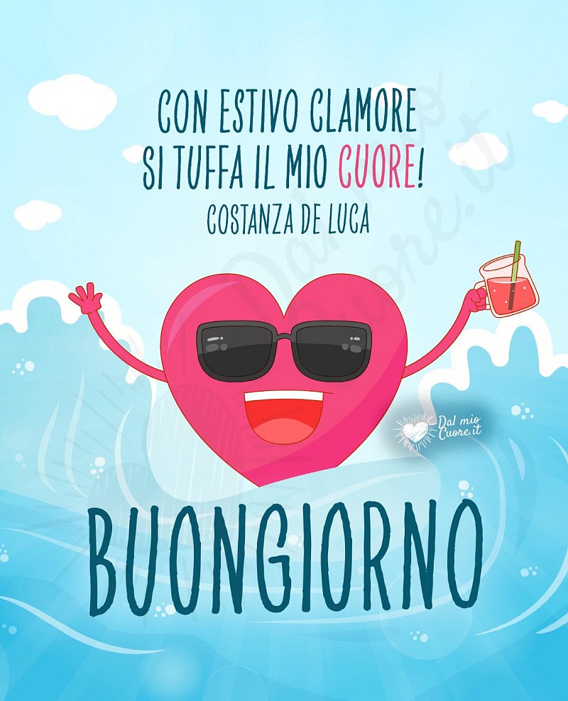 Buongiorno con Tuffo al Cuore tra Sole, Mare e Simpatia