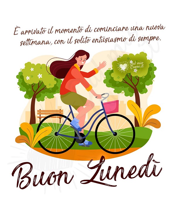 È arrivato il momento di cominciare una nuova settimana, con il solito entusiasmo di sempre