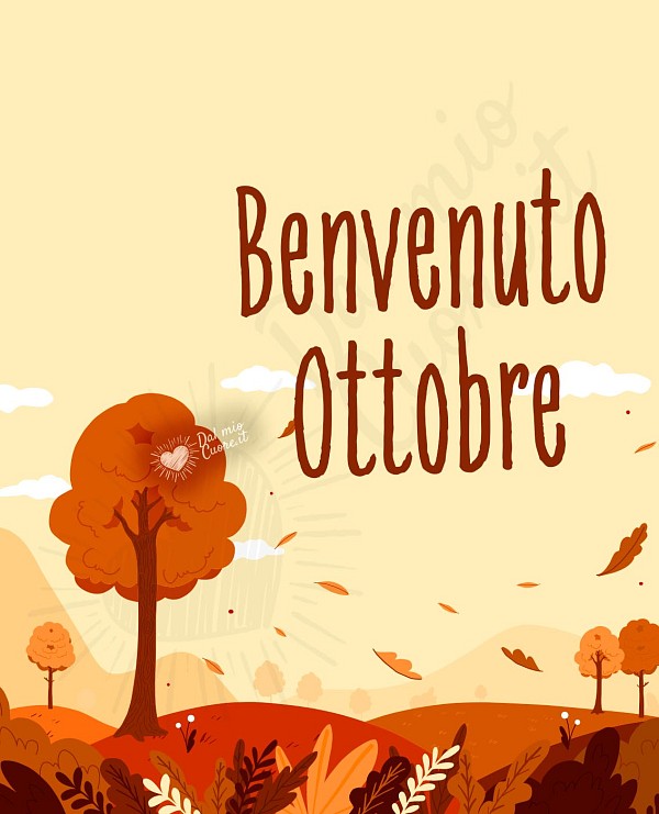 Benvenuto Ottobre
