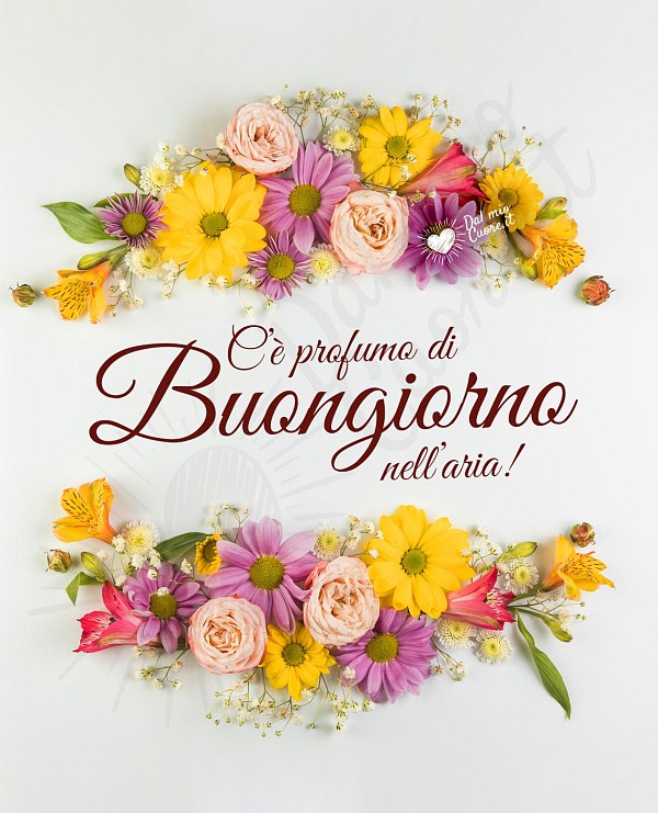C’è profumo di Buongiorno nell’aria!