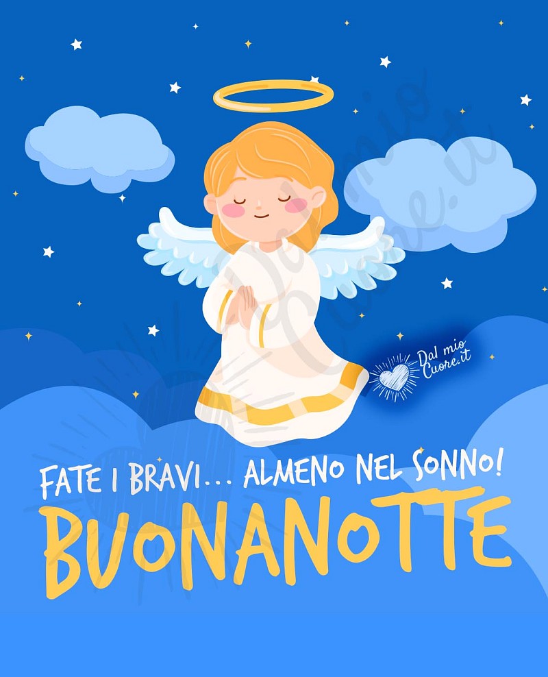 Fate i bravi... almeno nel sonno! Buonanotte