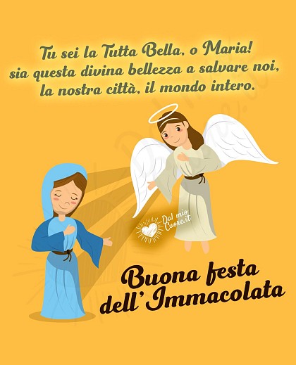 Buona festa dell'Immacolata con preghiera di Papa Francesco: "Tu sei tutta Bella, o Maria! "