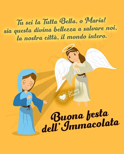 Buona festa dell'Immacolata con preghiera di Papa Francesco: "Tu sei tutta Bella, o Maria! "