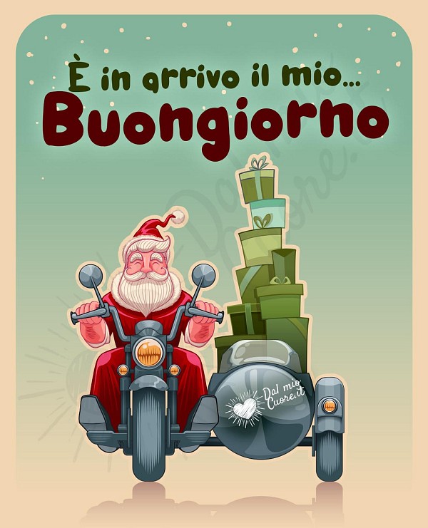 È in arrivo il mio... Buongiorno