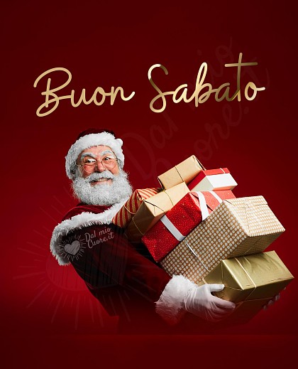 Buon Sabato con Babbo Natale