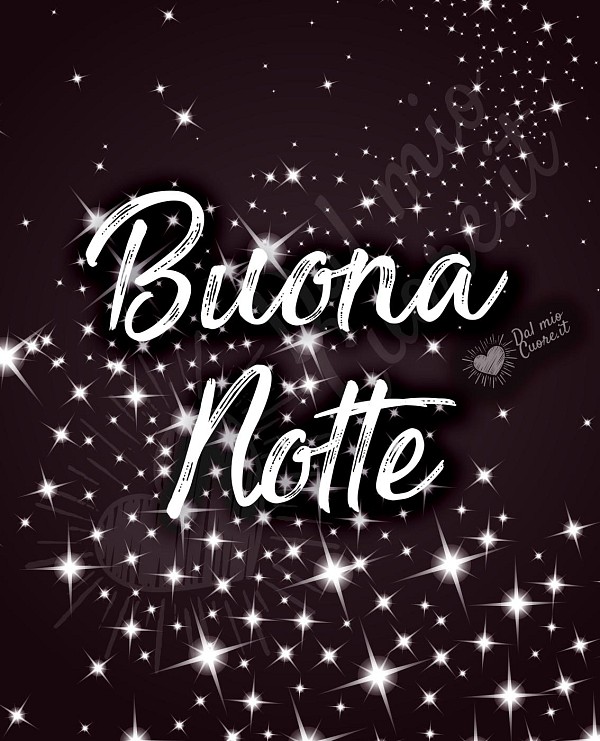 Buona Notte con pioggia di stelle