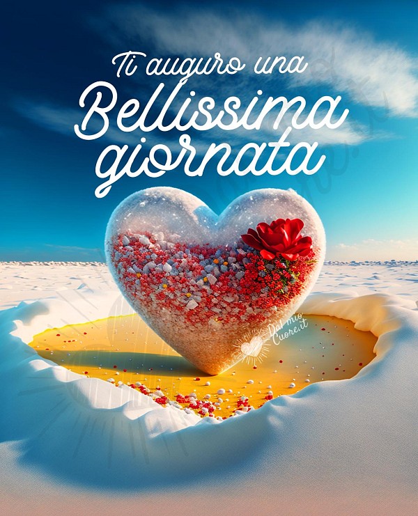 Ti auguro una bellissima giornata