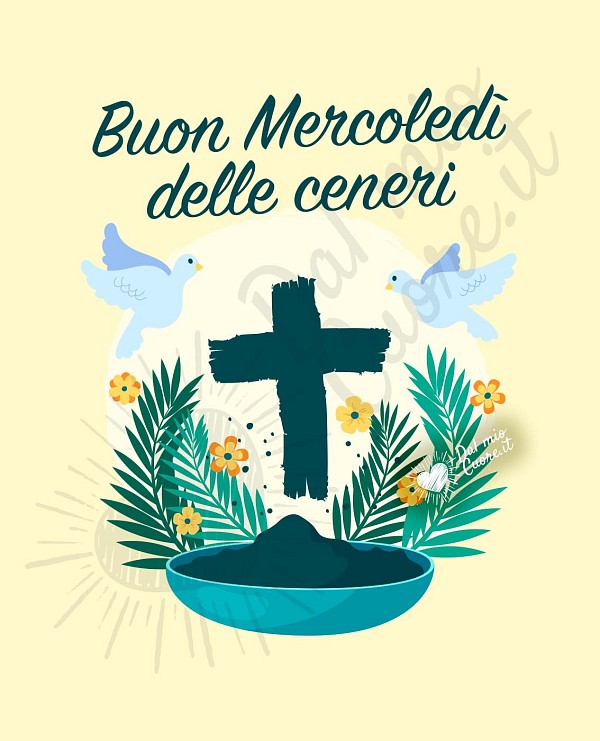 Buon mercoledì delle ceneri
