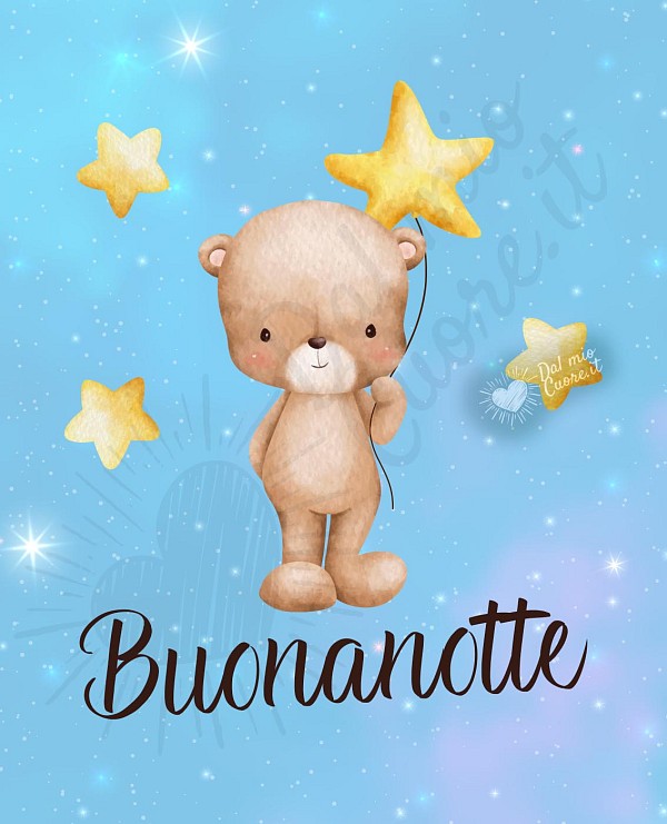 Buonanotte con orsetto