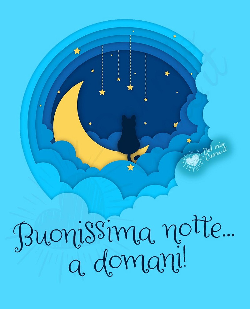 Buonissima notte... a domani!