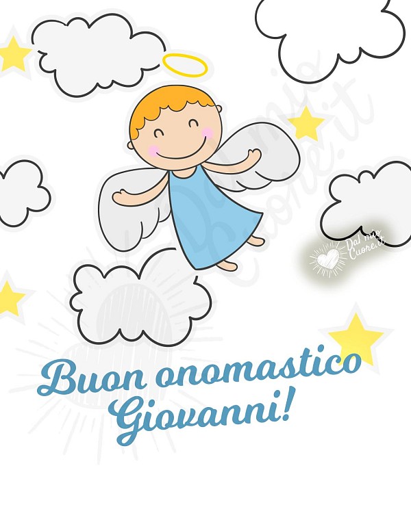 Buon onomastico Giovanni