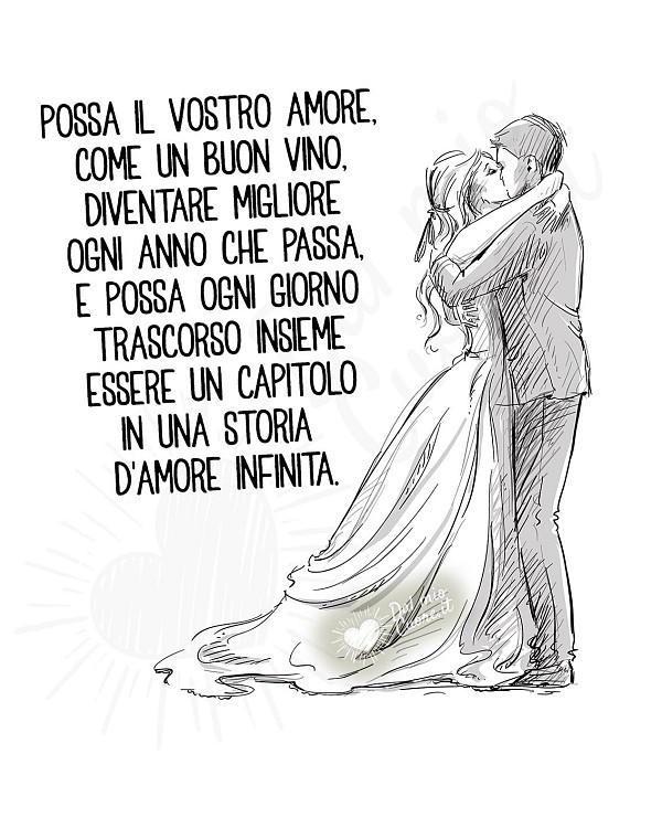 Frase per augurare un buon matrimonio