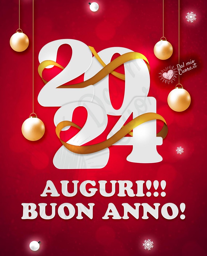 Auguri! Buon Anno 2024