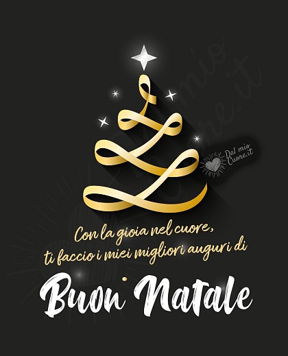 Auguri di Natale bellissimi con immagine e frase