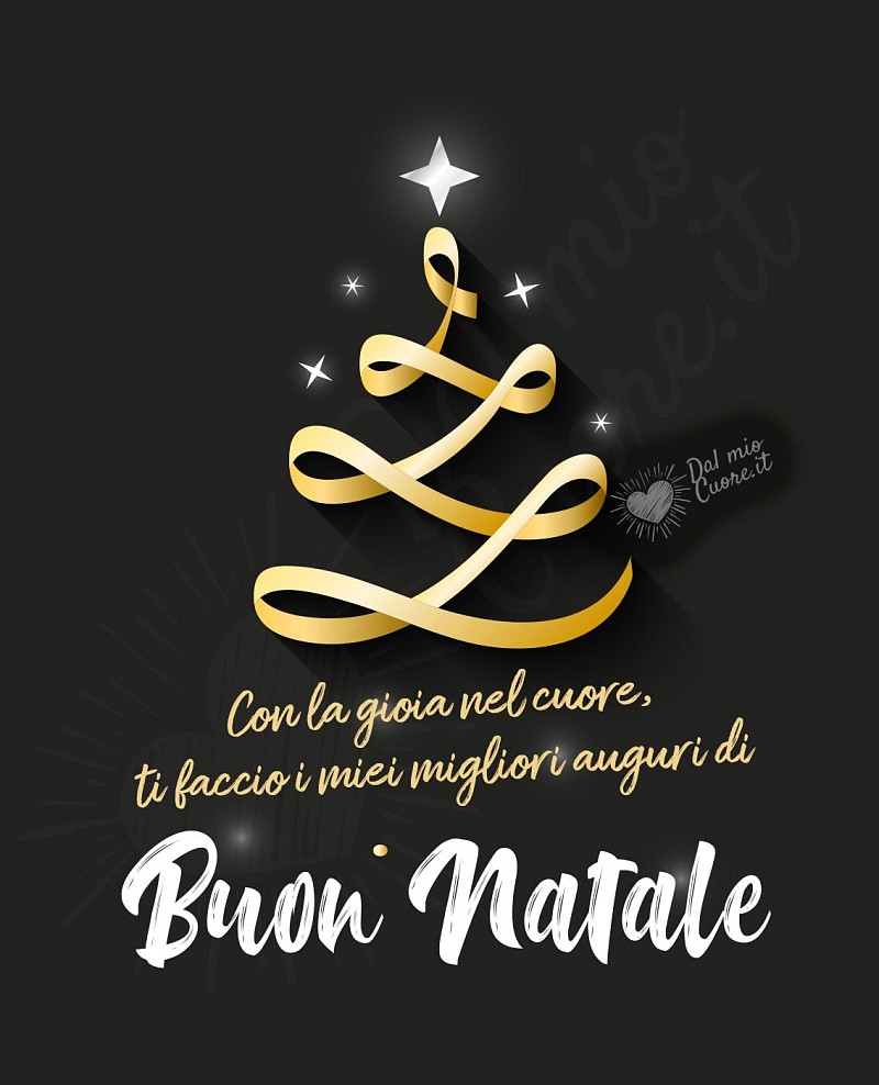 Auguri di Natale bellissimi con immagine e frase