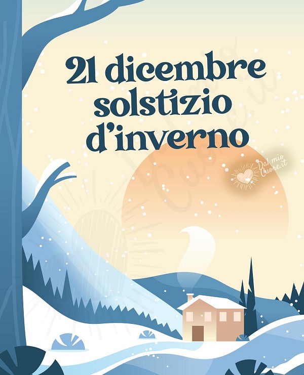 21 dicembre. Solstizio d'inverno
