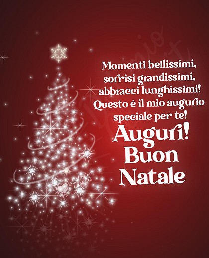 Auguri di natale bellissimi con frasi