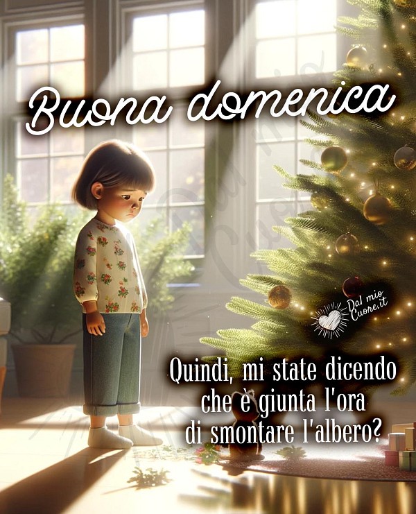Buona Domenica di fine Natale divertente