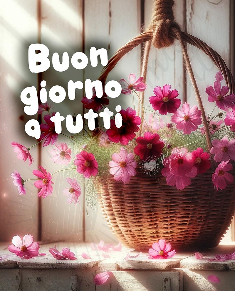 Buon giorno a tutti! Floreale