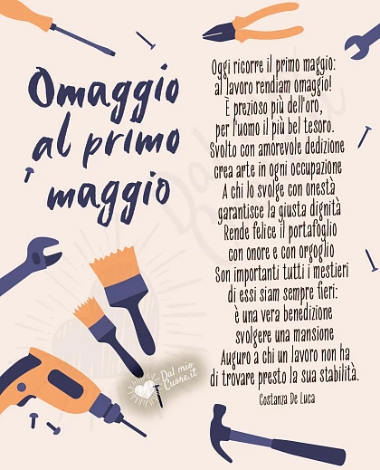 Poesia di buon primo maggio
