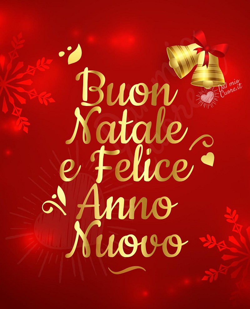 Buon Natale e Felice Anno Nuovo