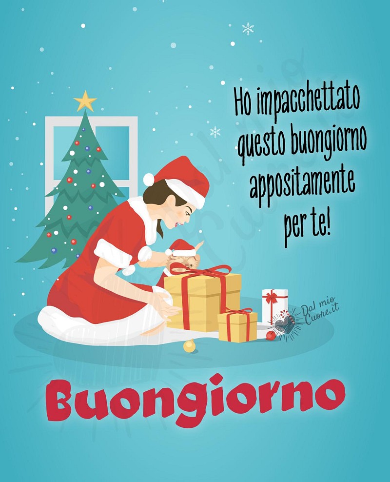 Ho impacchettato questo buongiorno appositamente per te!
