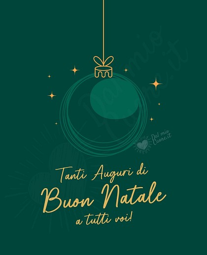 Tanti Auguri di Buon Natale