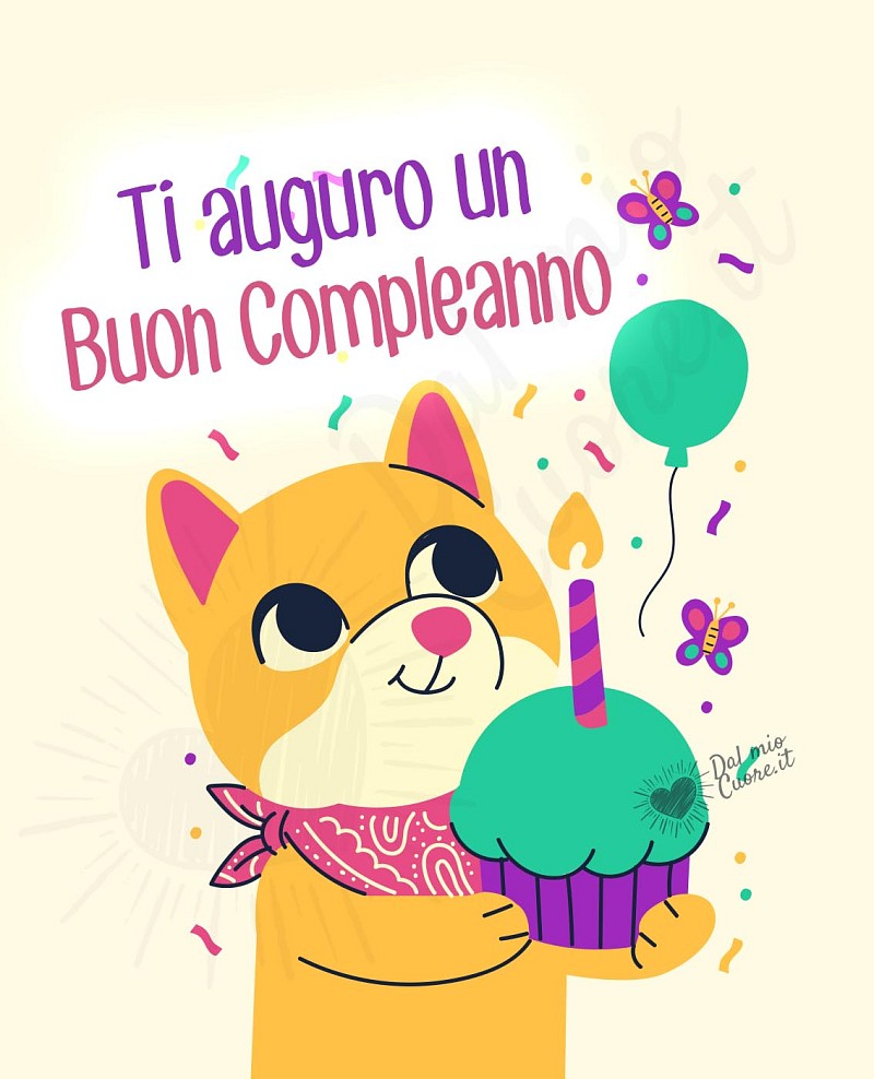Ti auguro un buon compleanno