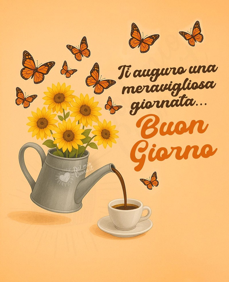 Ti auguro una meravigliosa giornata... Buon giorno