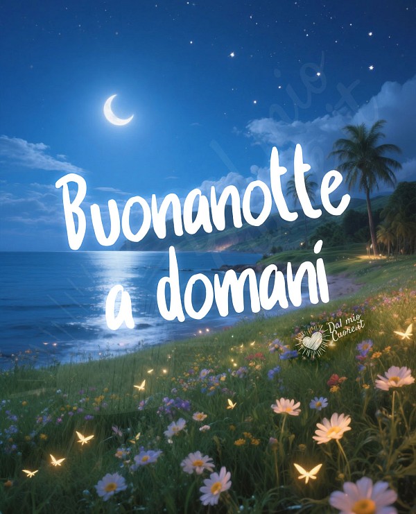 Immagini Buonanotte a domani